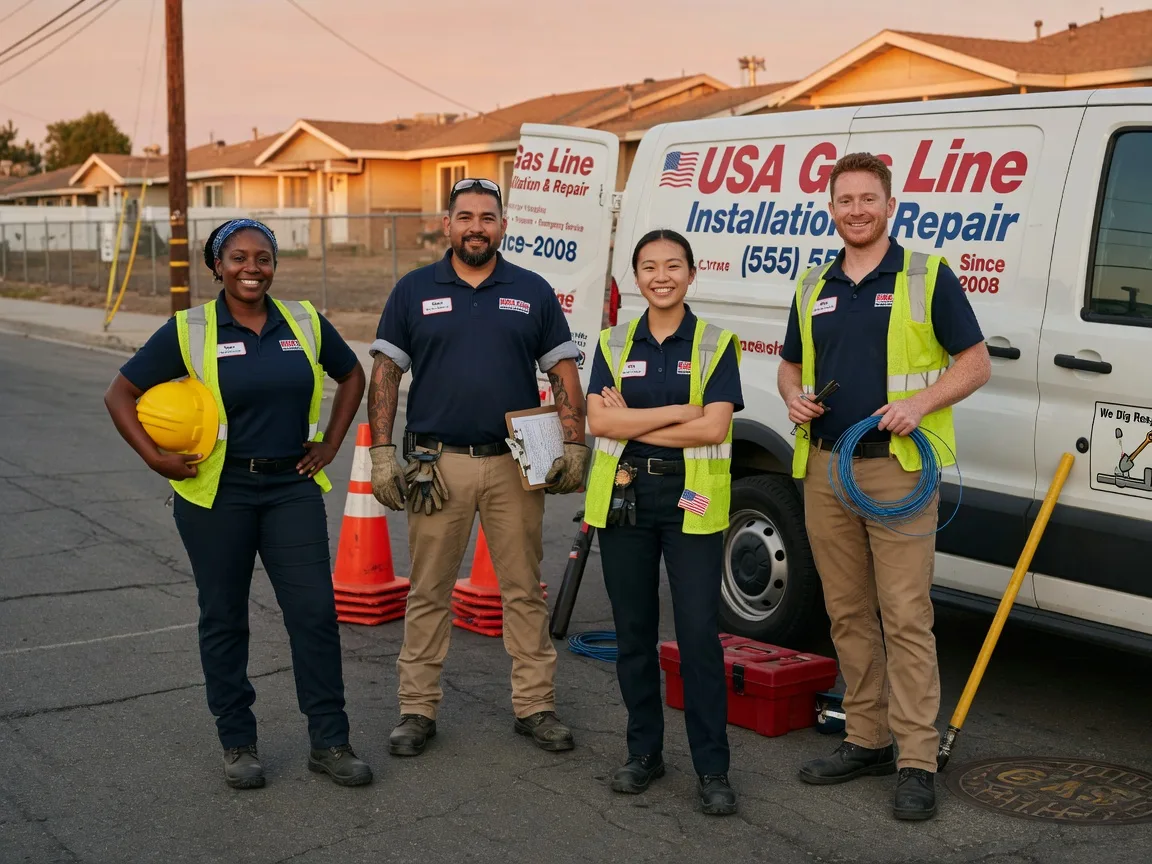 Gas Line Installation company in Valparaiso, NE